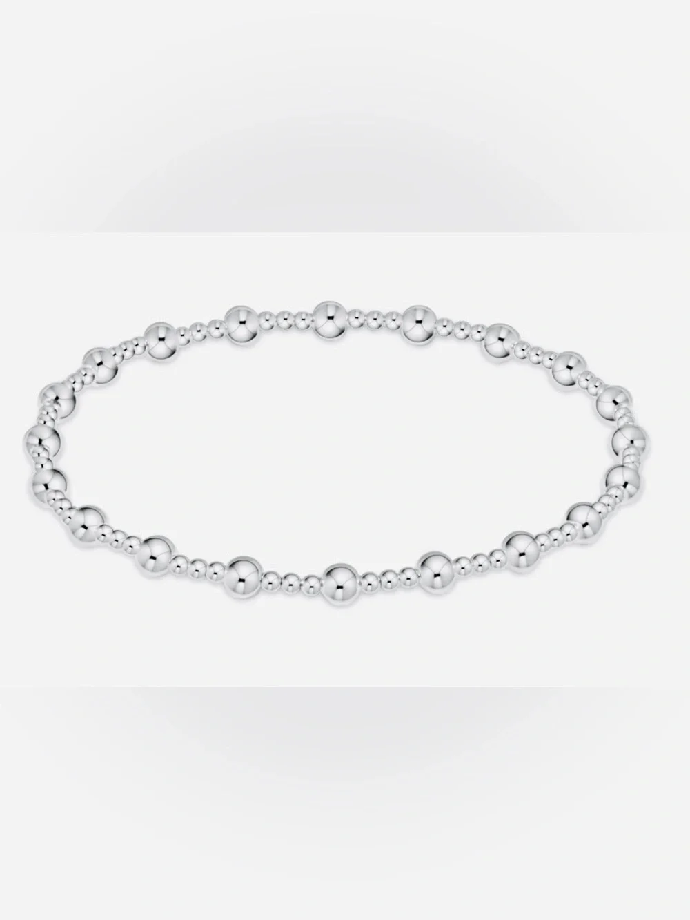 enewton Sincerity Sterling 5mm Beaded Bracelet in Silver
